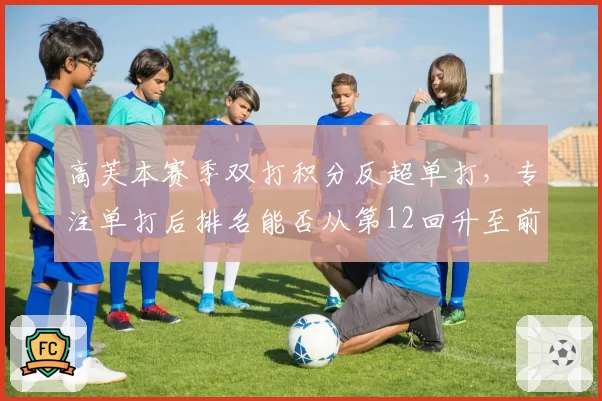 高芙本赛季双打积分反超单打，专注单打后排名能否从第12回升至前五？