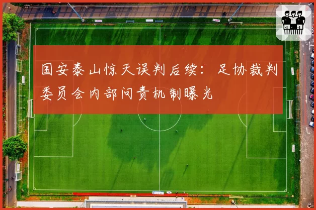 国安泰山惊天误判后续：足协裁判委员会内部问责机制曝光